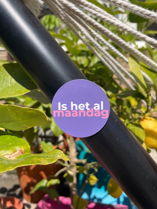 Magneet is het al maandag