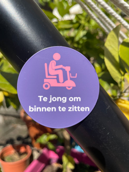 Magneet te jong om binnen te zitten