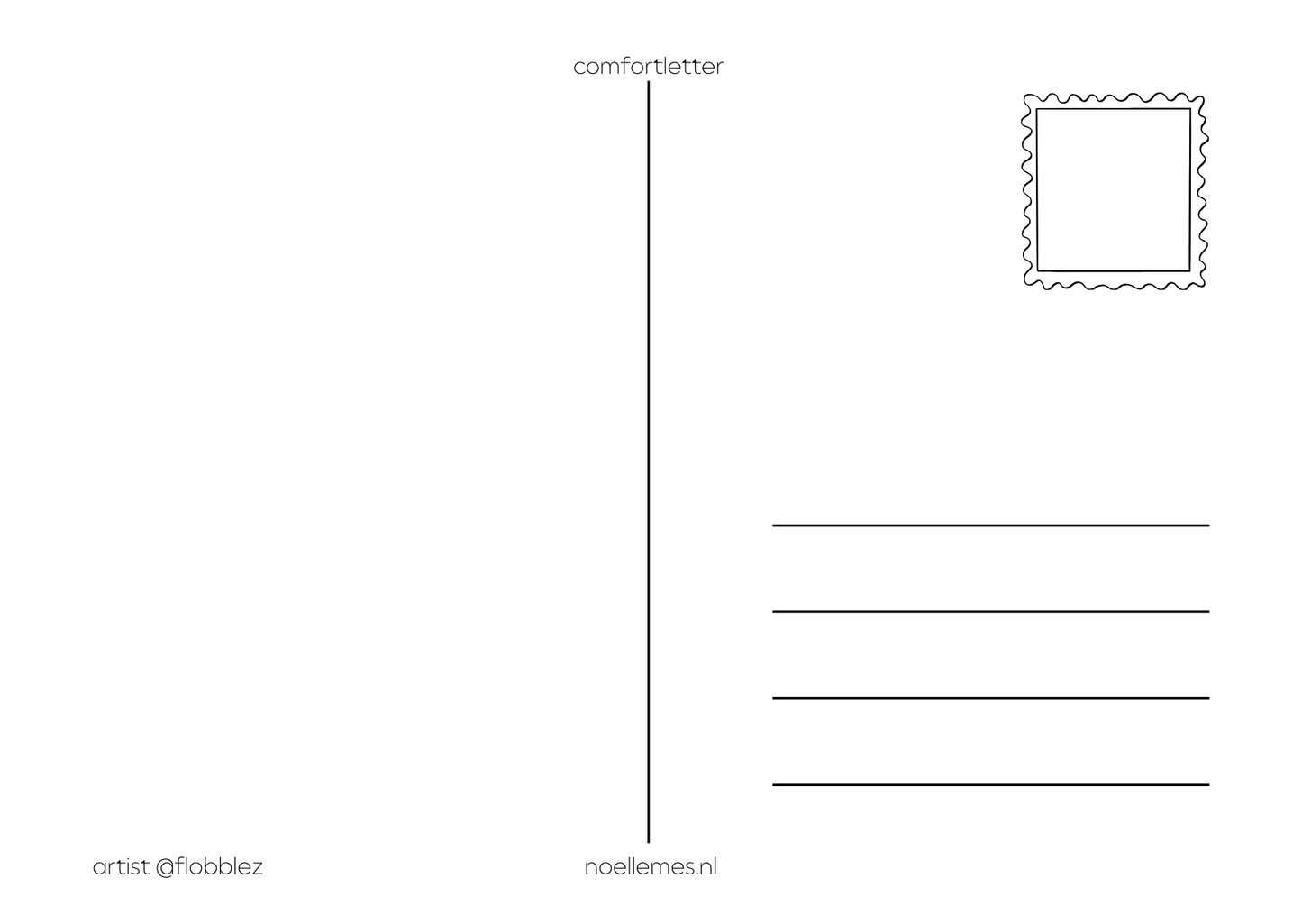 Comfort Letter - pre order!